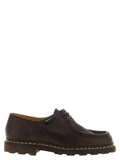 PARABOOT Braune Kalbsleder Oxford- und Derby-Schuhe
