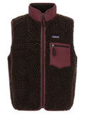 PATAGONIA Braune ärmellose Jacke aus Polyester