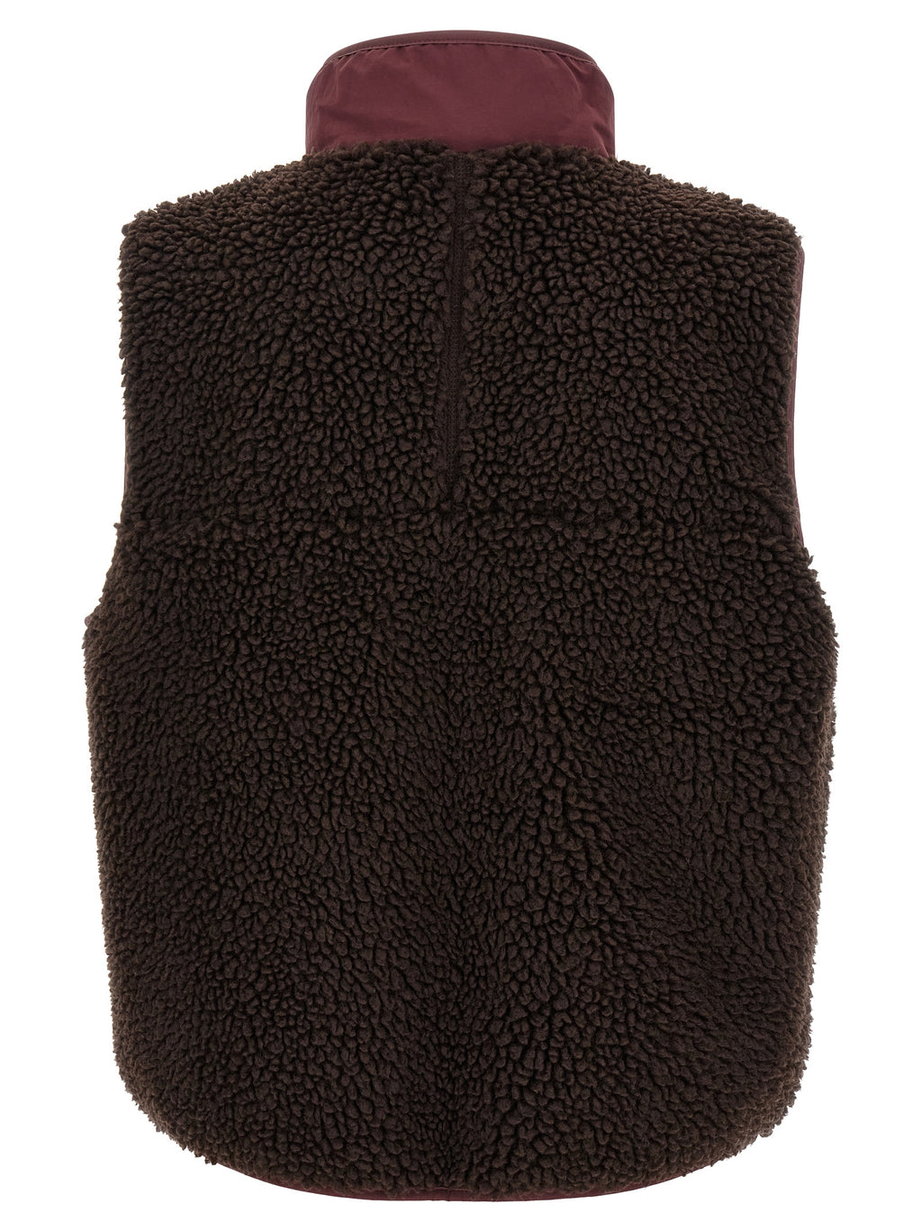 PATAGONIA Braune ärmellose Jacke aus Polyester