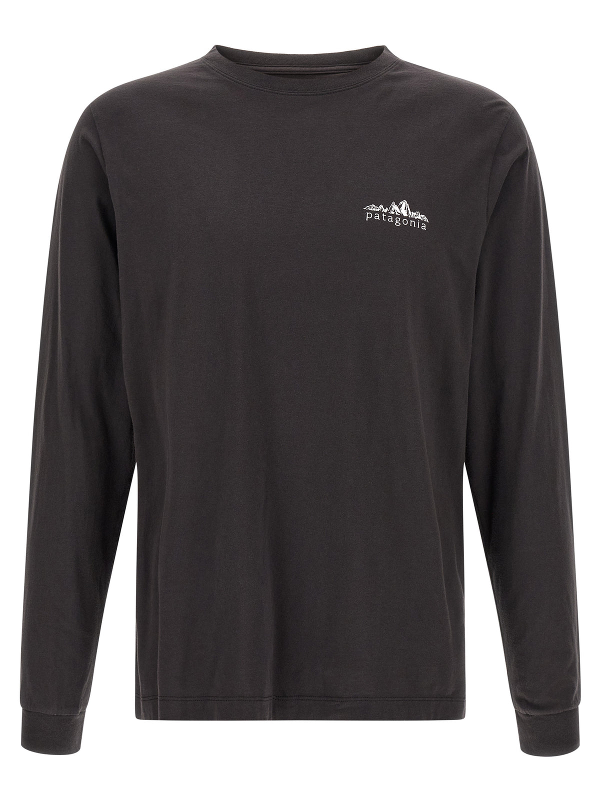 PATAGONIA Schwarzes Baumwoll-T-Shirt