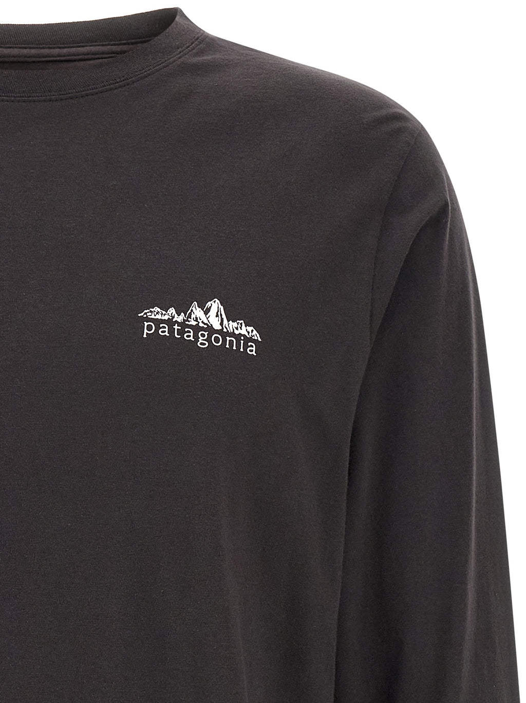PATAGONIA Schwarzes Baumwoll-T-Shirt
