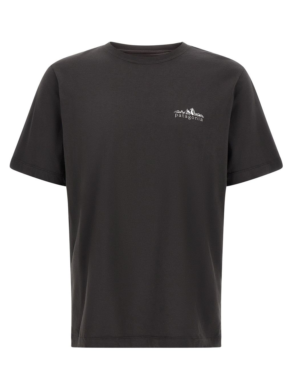 PATAGONIA Schwarzes Baumwoll-T-Shirt