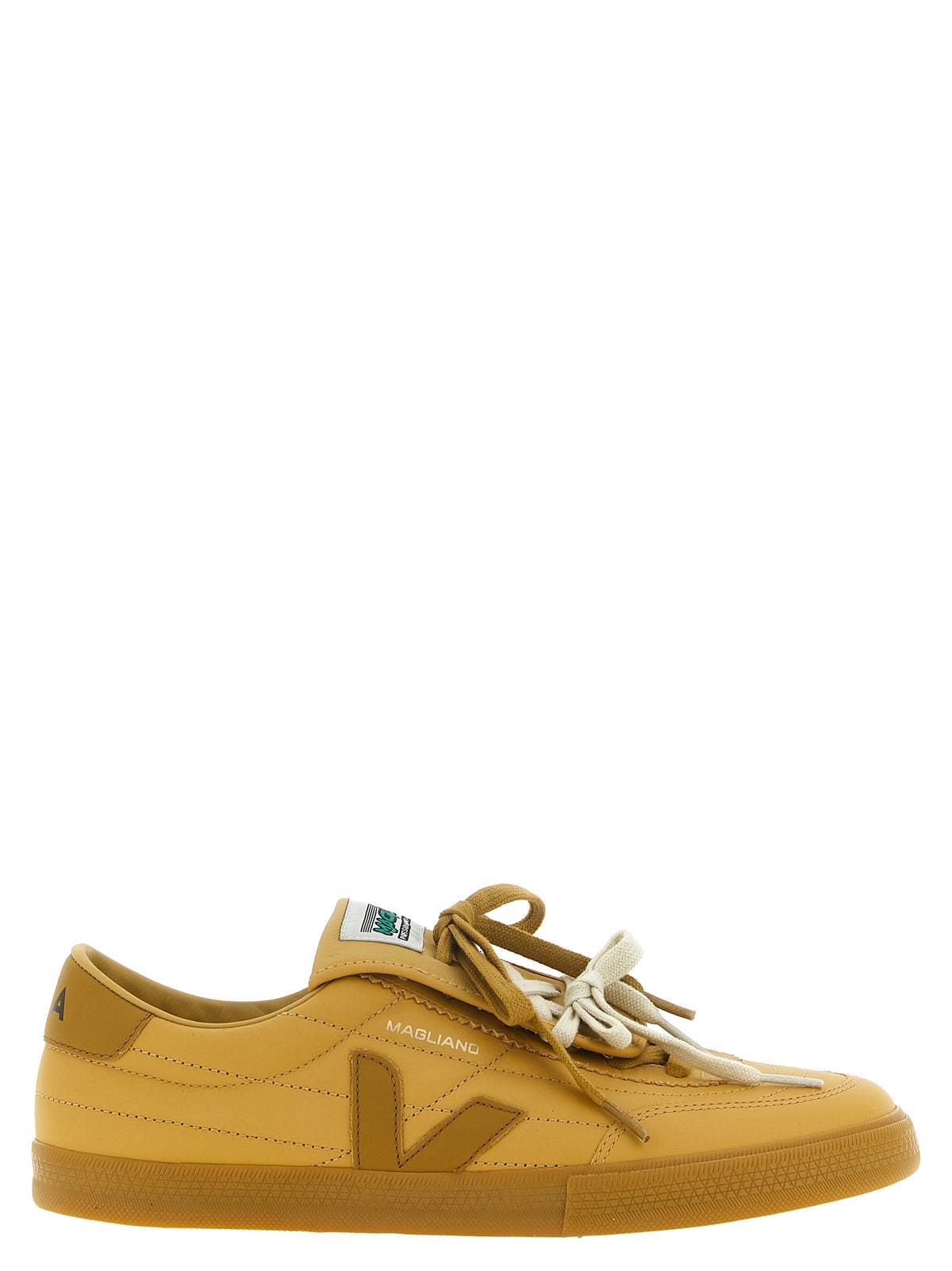 Veja Beige Kalbsleder Sneaker