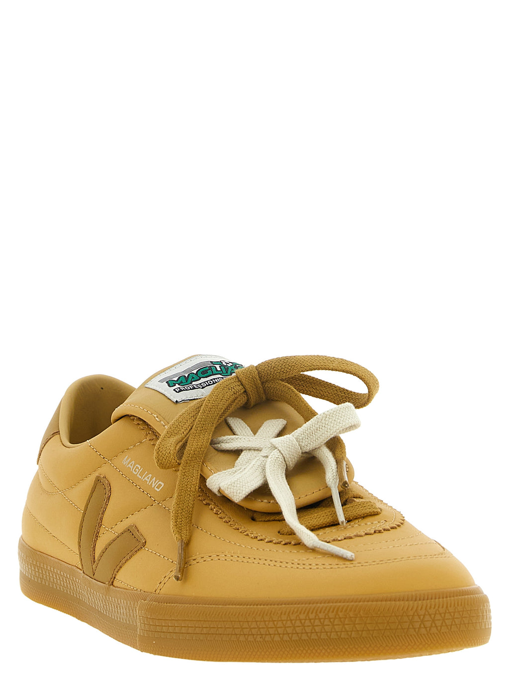 Veja Beige Kalbsleder Sneaker