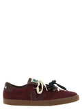 Veja Sneakers aus bordeauxrotem Kalbsleder