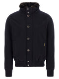 MooRER Blauer Wollbomber