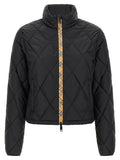 Burberry Schwarze Polyamid-Shell-Jacke