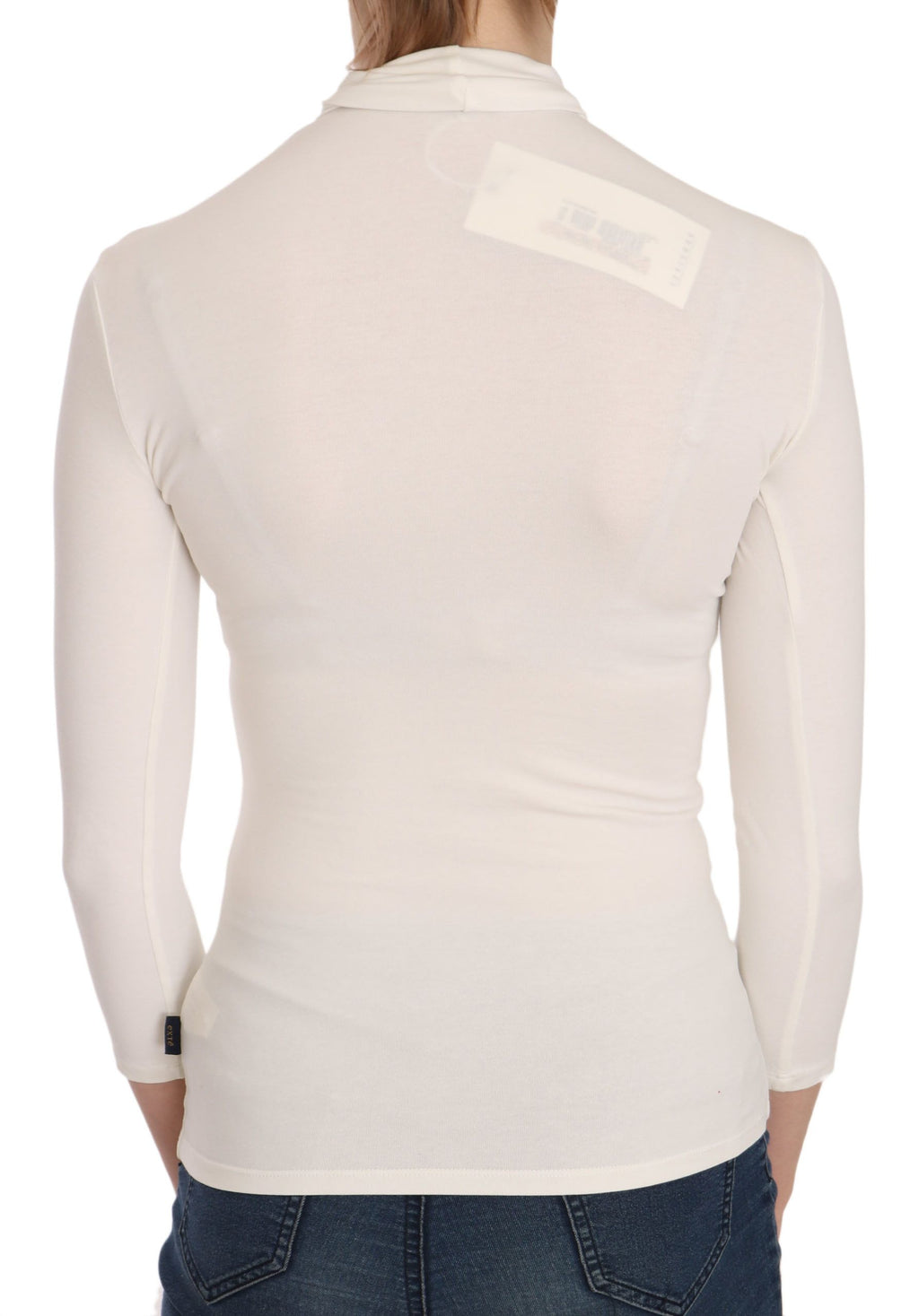 Wide Crew Neck It Is Not A Frame Up! Printed Blouse