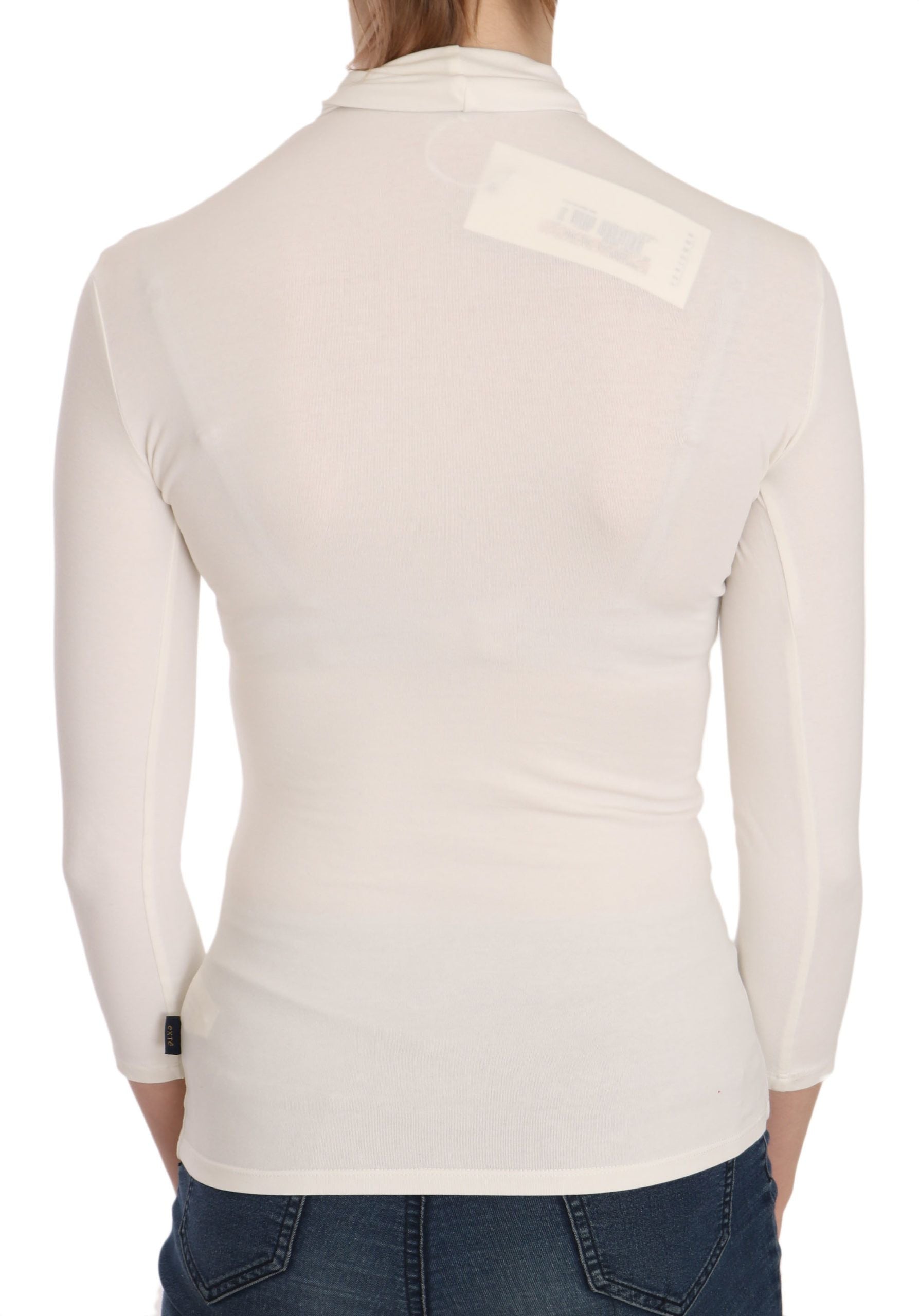 Wide Crew Neck It Is Not A Frame Up! Printed Blouse
