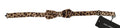 Dolce & Gabbana Braun Leopard Seide Verstellbare Hals Papillon Männer Fliege