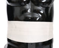 Dolce & Gabbana Weißer Herren Taillengürtel 100% Seide Kummerbund