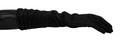 Dolce & Gabbana Black Gray Mid-Arm Length Wool Gloves