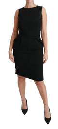 Dolce & Gabbana Black Stretch Sheath Dress for the Ball