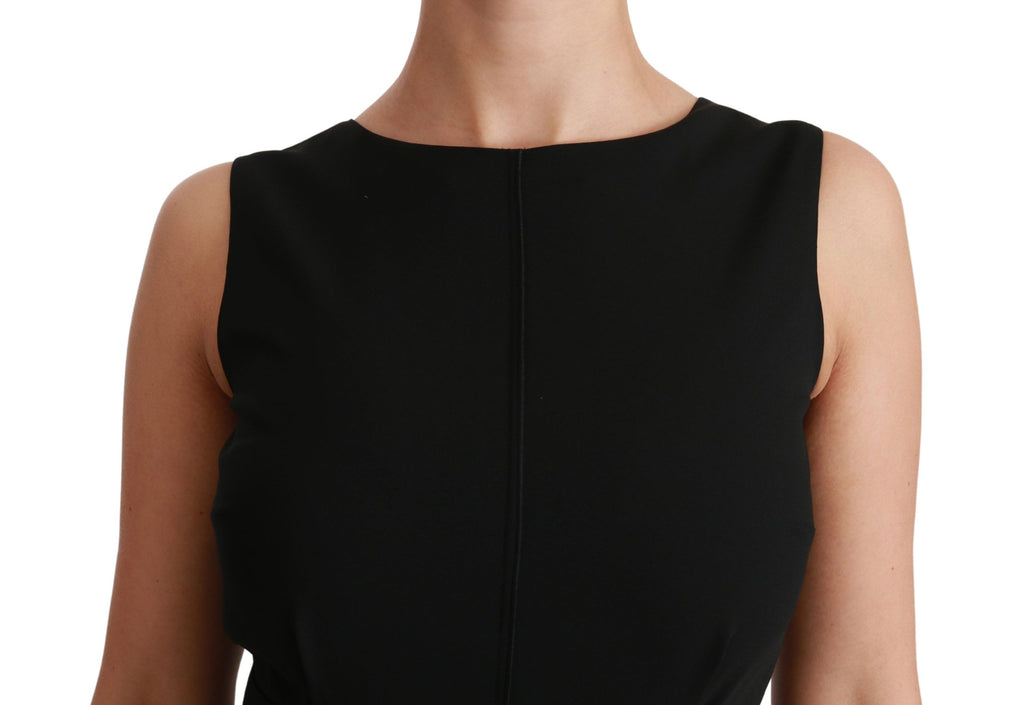 Dolce & Gabbana Black Stretch Sheath Dress for the Ball