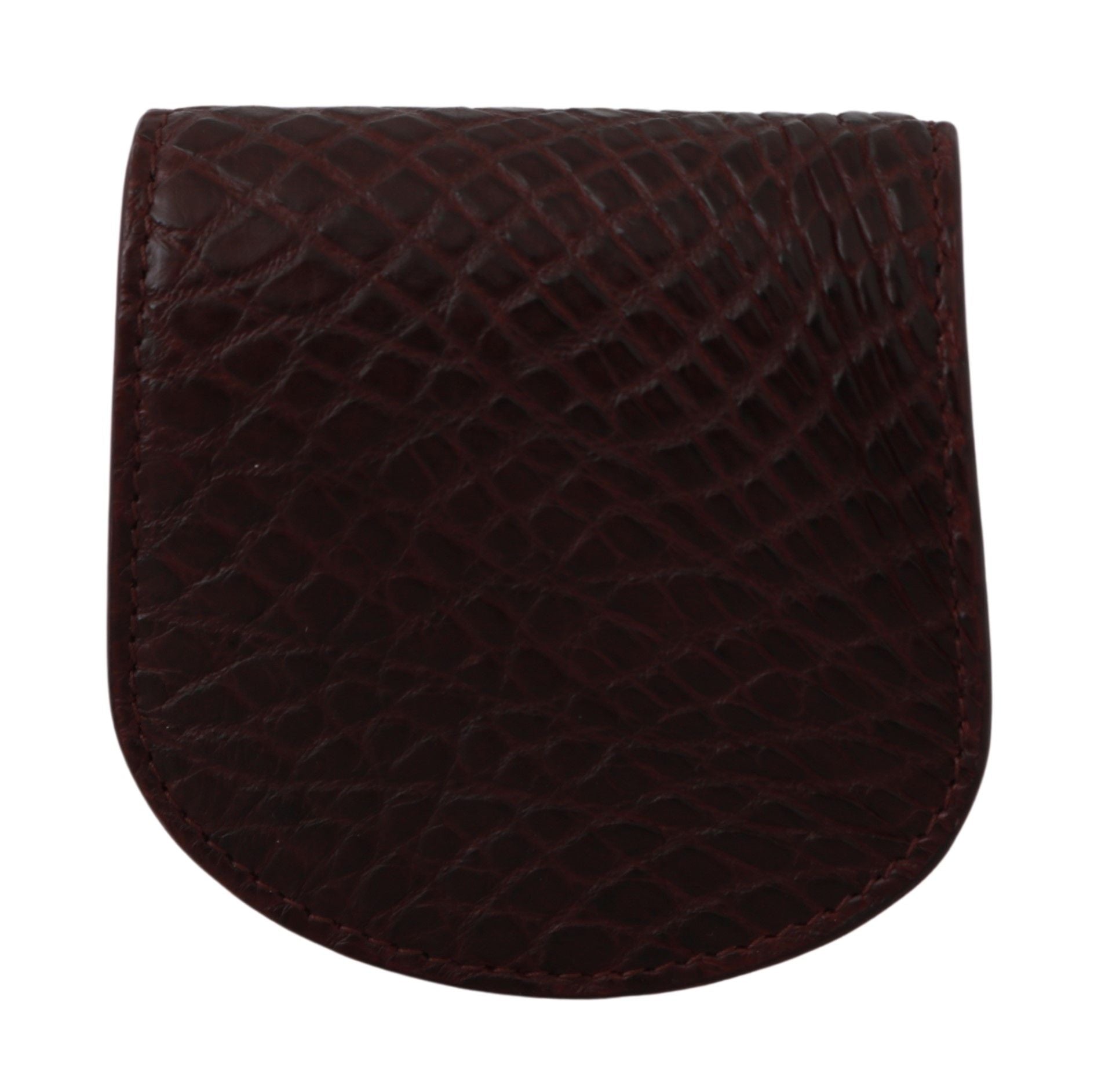 Dolce & Gabbana Brown Exotic Skin Condom Holder Keychain