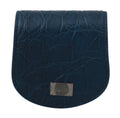 Dolce & Gabbana Blue Leather Bag with Condom Holder
