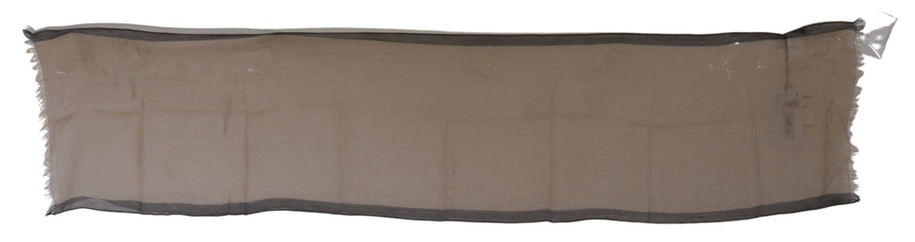 Costume National Beige Damen Baumwollschal Halstuch