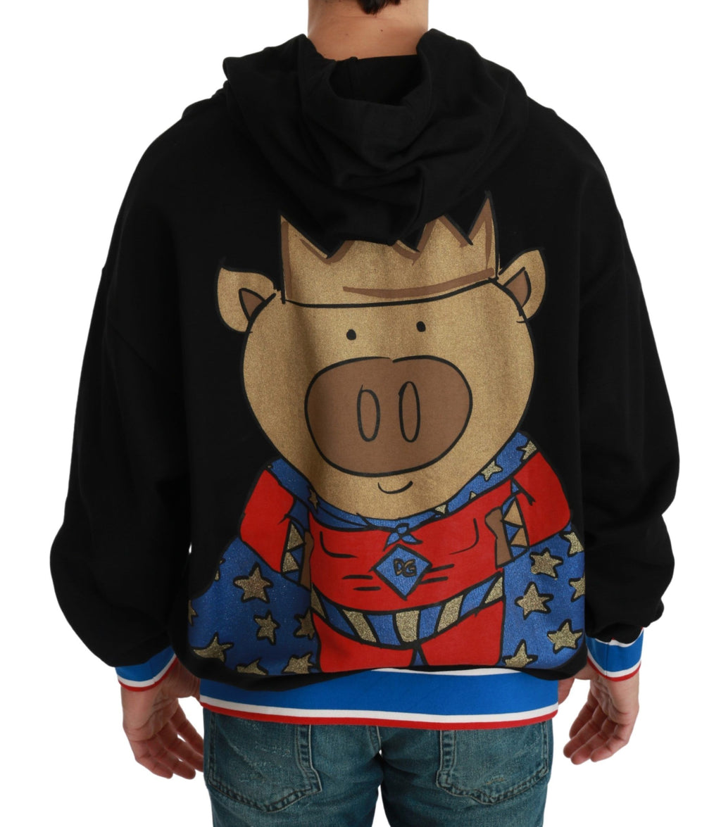 Dolce & Gabbana Year of the Pig Black Hoodie