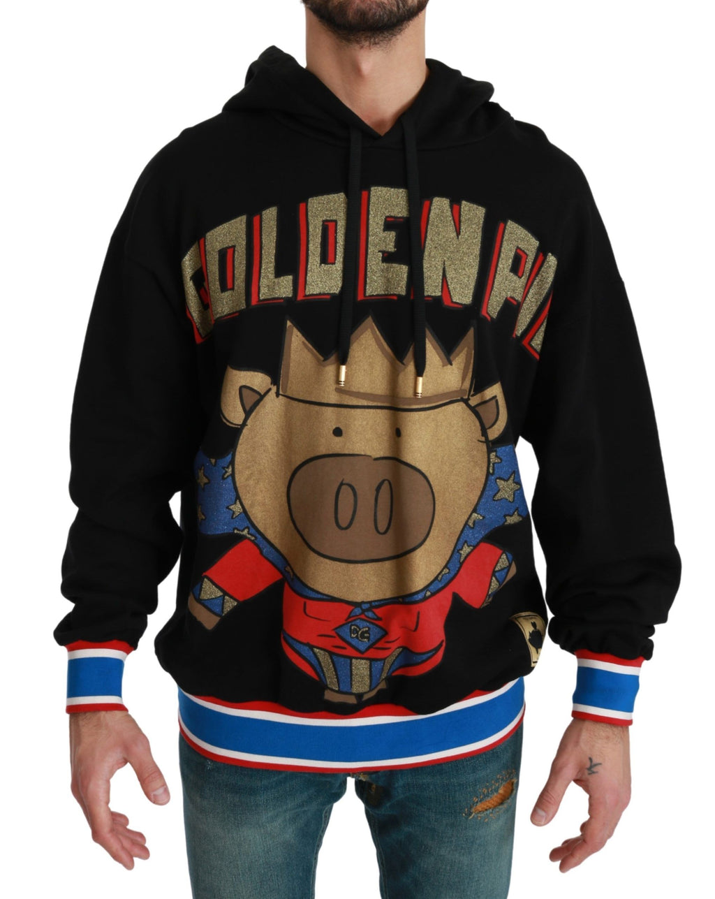 Dolce & Gabbana Year of the Pig Black Hoodie