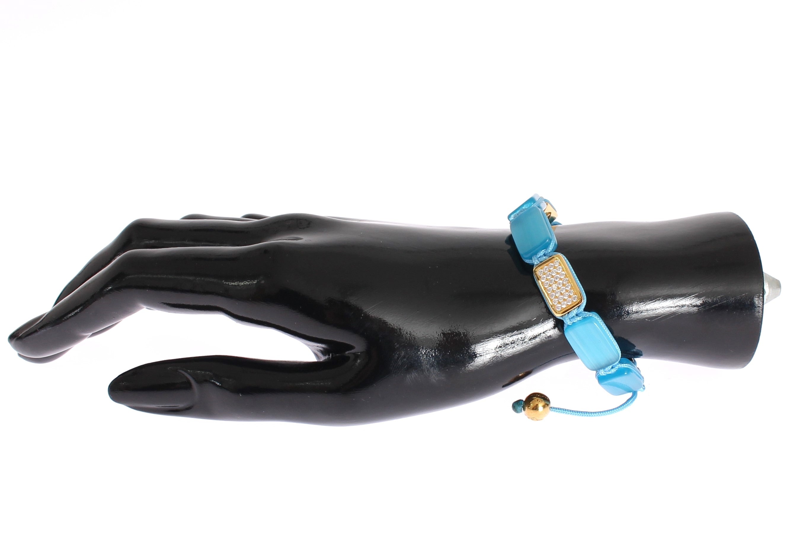 Nialaya CZ Opal 18K Gold 925 Armband