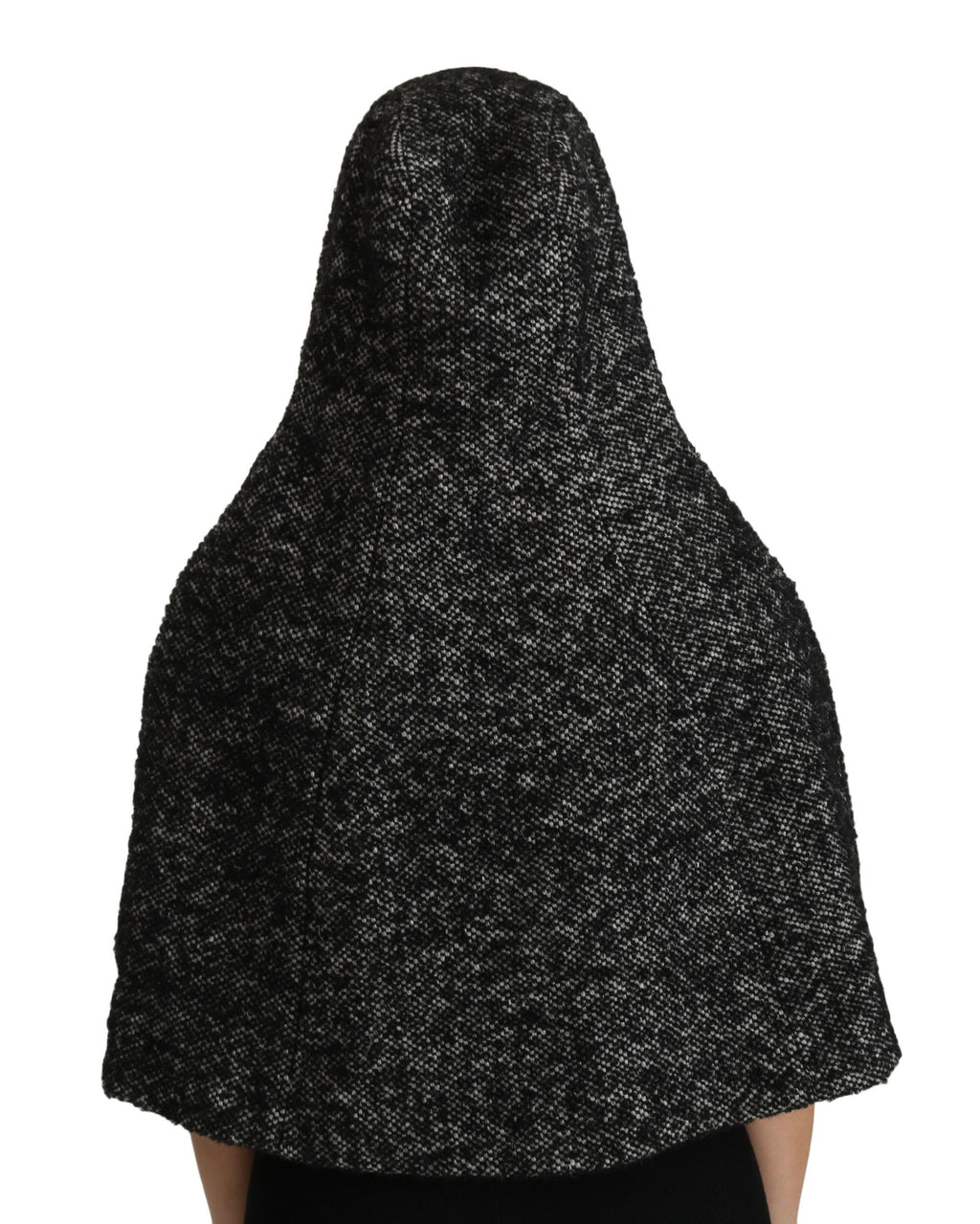 Dolce & Gabbana Grey Tweed Wool Kaftan Jacket Coat Top