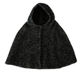 Dolce & Gabbana Grey Tweed Wool Kaftan Jacket Coat Top