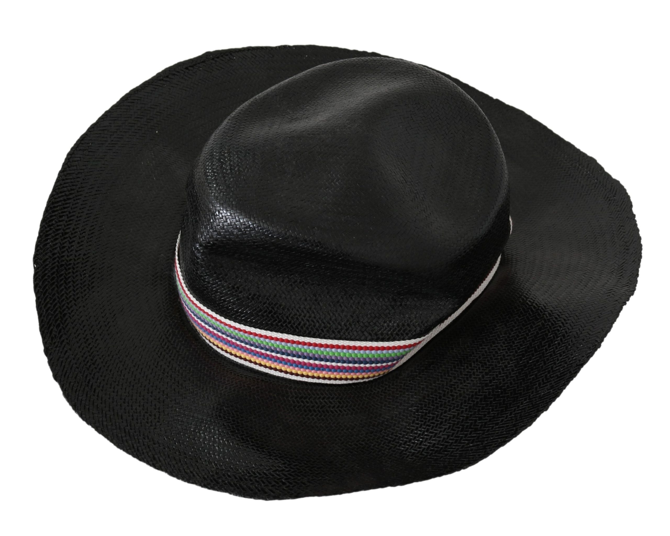 Costume National Black Wide Brim Cowboy Hat