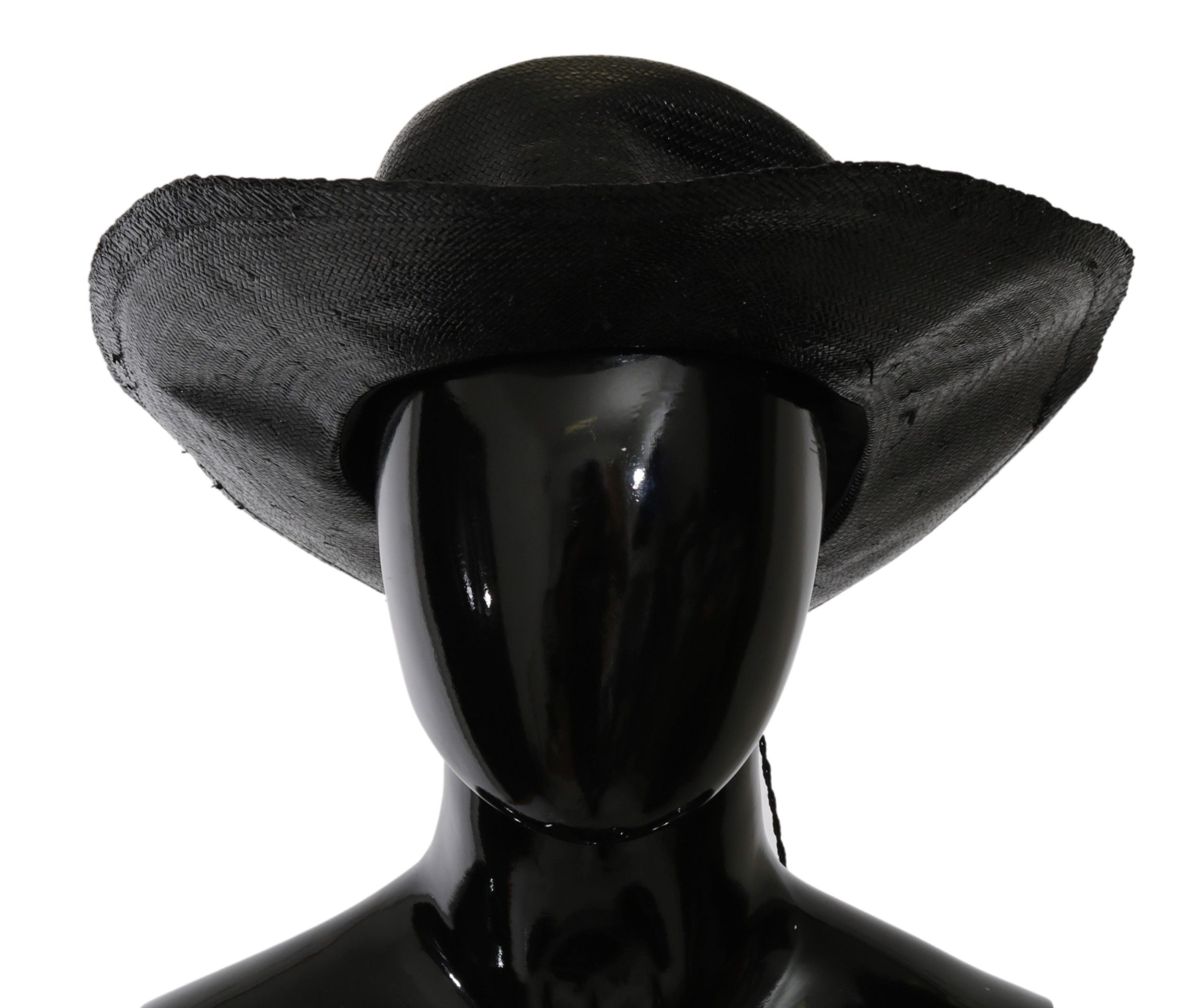 Costume National Black Wide Brim Cowboy Hat