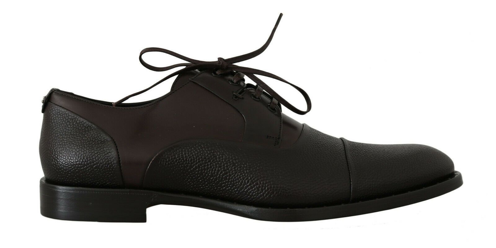 Dolce & Gabbana Brown Leather Lace-up Dress Shoes for Men