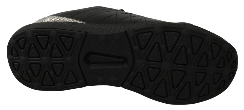 Philipp Plein Schwarz Casual Running Turnschuhe Schuhe