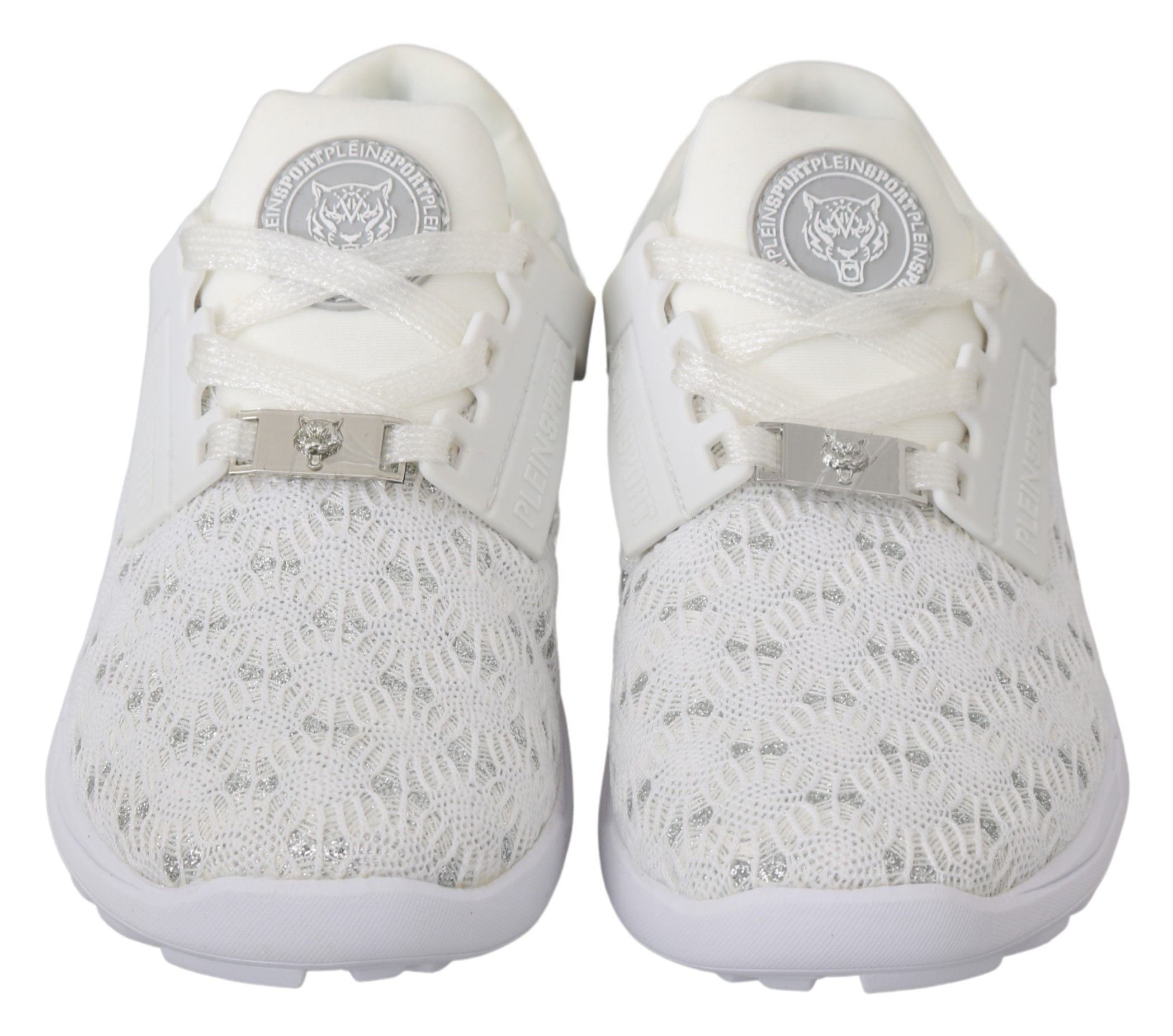 Philipp Plein Weiß Polyester Freizeitschuhe Schuhe