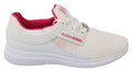 Philipp Plein Weiß Rosa Polyester Becky Turnschuhe Schuhe