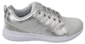 Philipp Plein Gisella Silber Polyester Turnschuhe Schuhe
