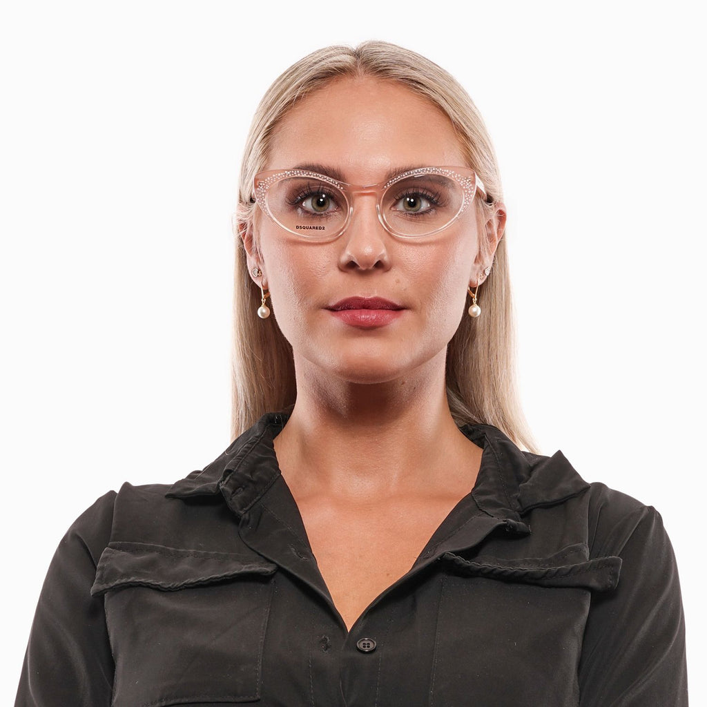 Dsquared² Chic Designer Glasses in Rose Tones