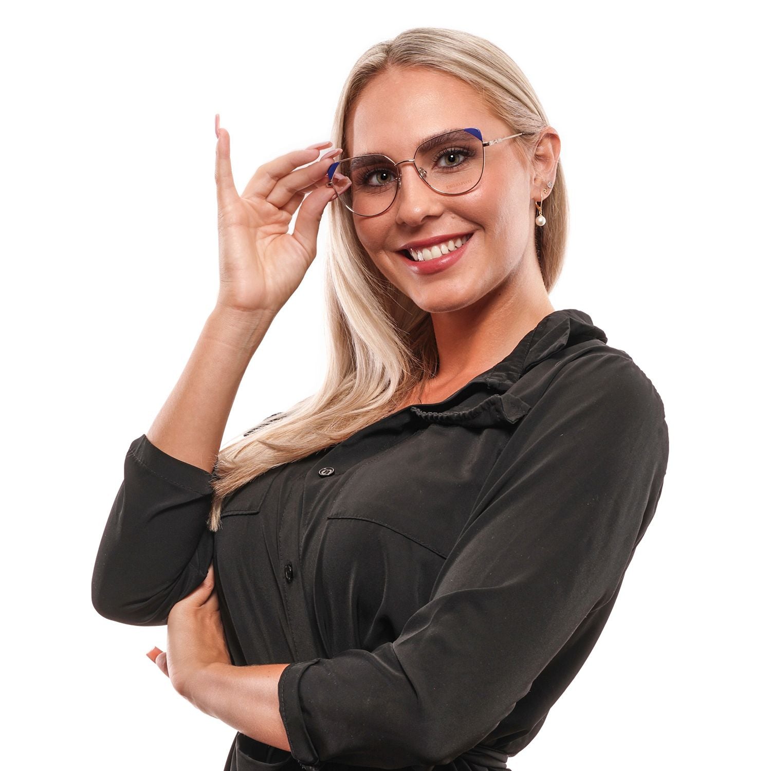 Emilio Pucci Brille aus Goldmetall & Kunststoff (Fassung)