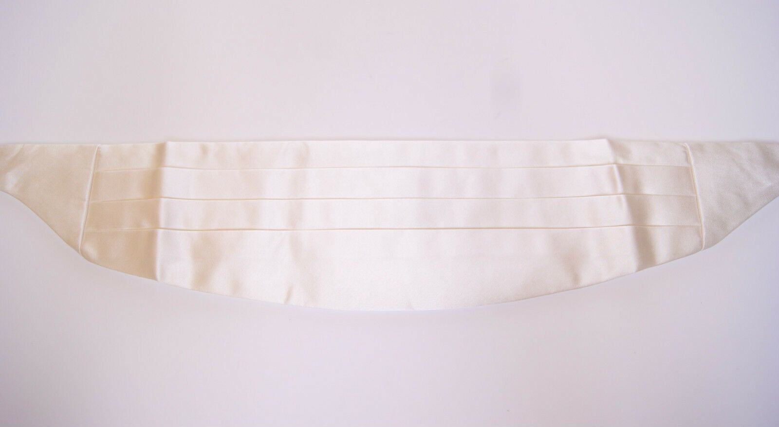 Dolce & Gabbana White Tuxedo Waistcoat Cummerbund with Waist