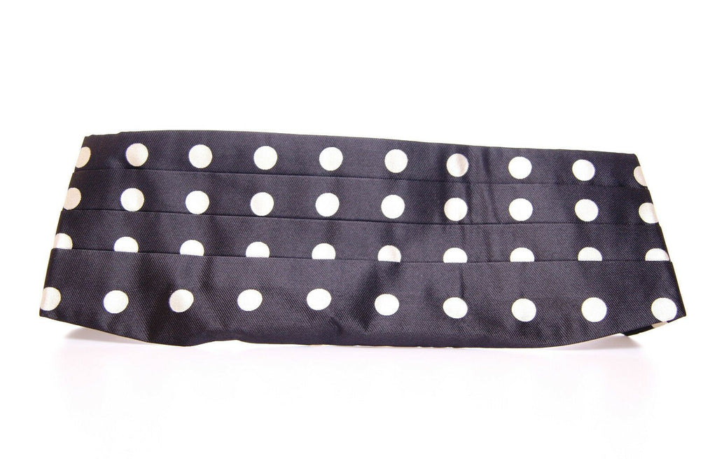 Dolce & Gabbana Black Tuxedo Cummerbund with Waist