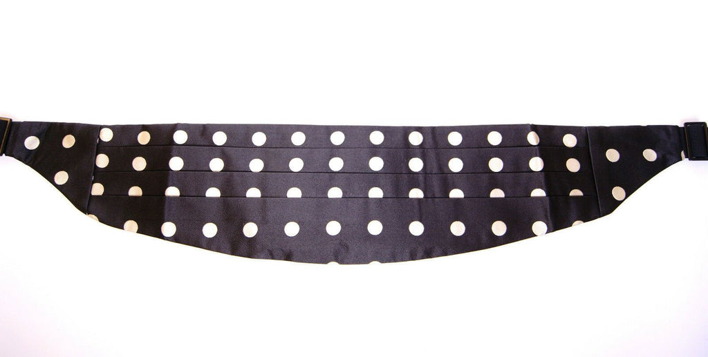 Dolce & Gabbana Black Tuxedo Cummerbund with Waist