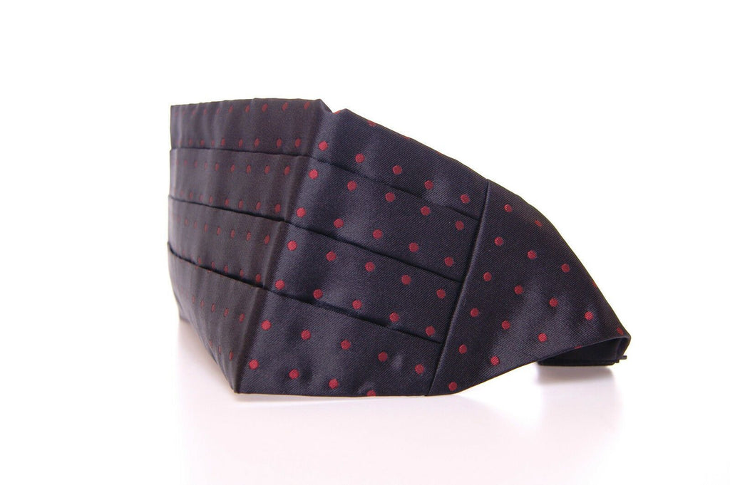 Dolce & Gabbana Schwarzer Taille Smoking Gürtel Kummerbund
