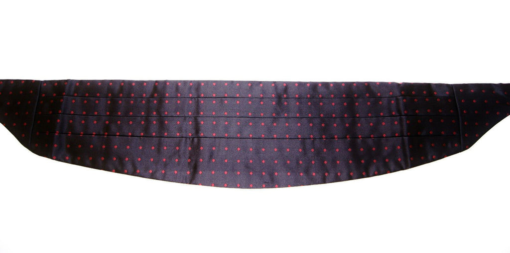Dolce & Gabbana Schwarzer Taille Smoking Gürtel Kummerbund