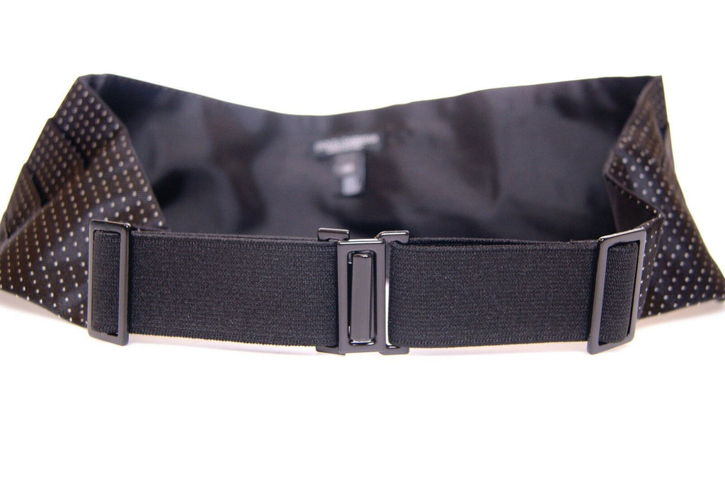 Dolce & Gabbana Black Tuxedo Cummerbund with Waist