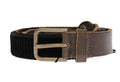 Dolce & Gabbana Brown Leather Logo Belt