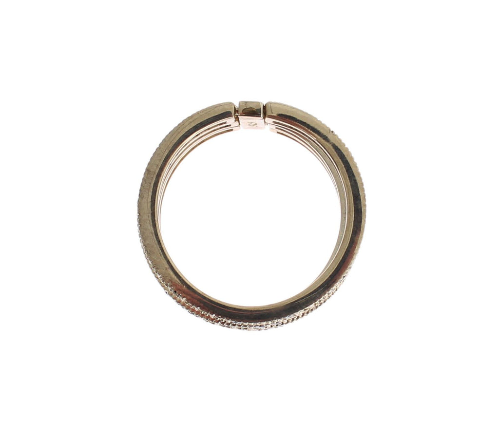 Nialaya Black CZ 925 Sterling Silver Women's Ring