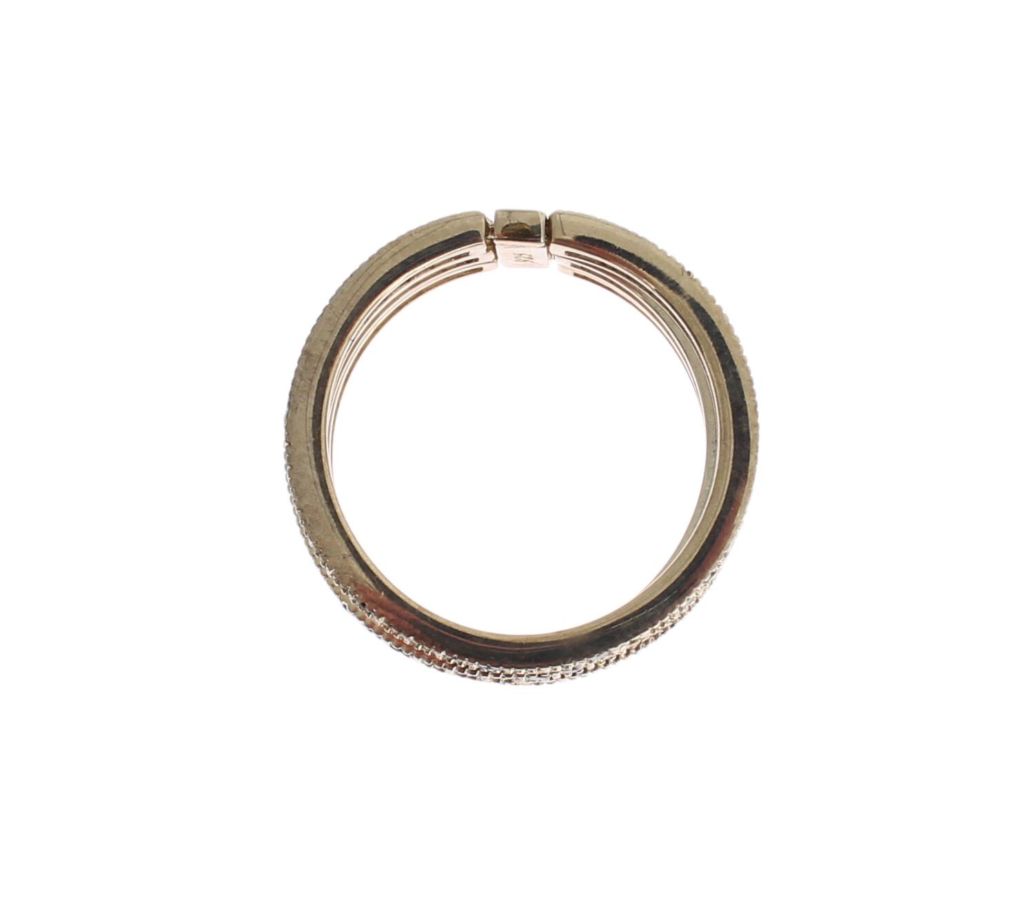 Nialaya Black CZ 925 Sterling Silver Women's Ring