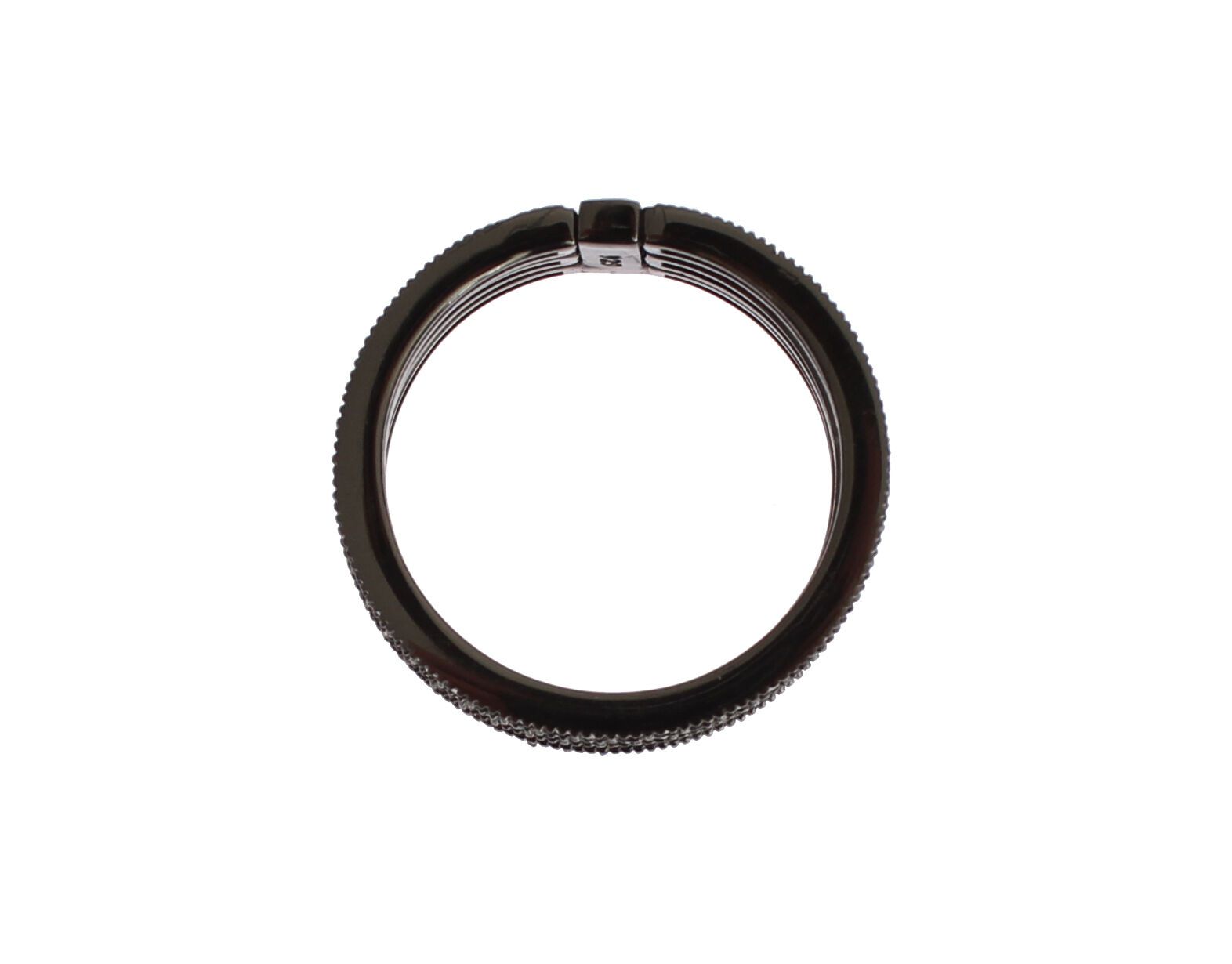 Nialaya Black CZ 925 Sterling Silver Women's