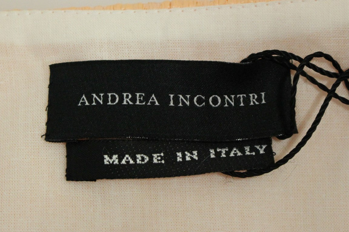 Andrea Incontri Rosa Kurzarm Jacke Mantel