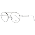 Tod's Weiße Metall- & Leder-Brille (Gestell)