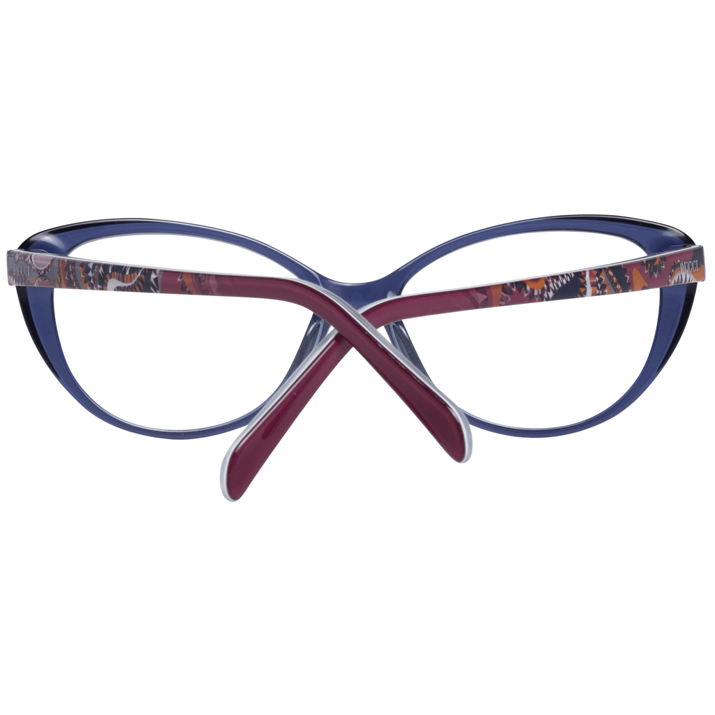 Emilio Pucci Chic Blue Full Rim Designer Women's Glasses