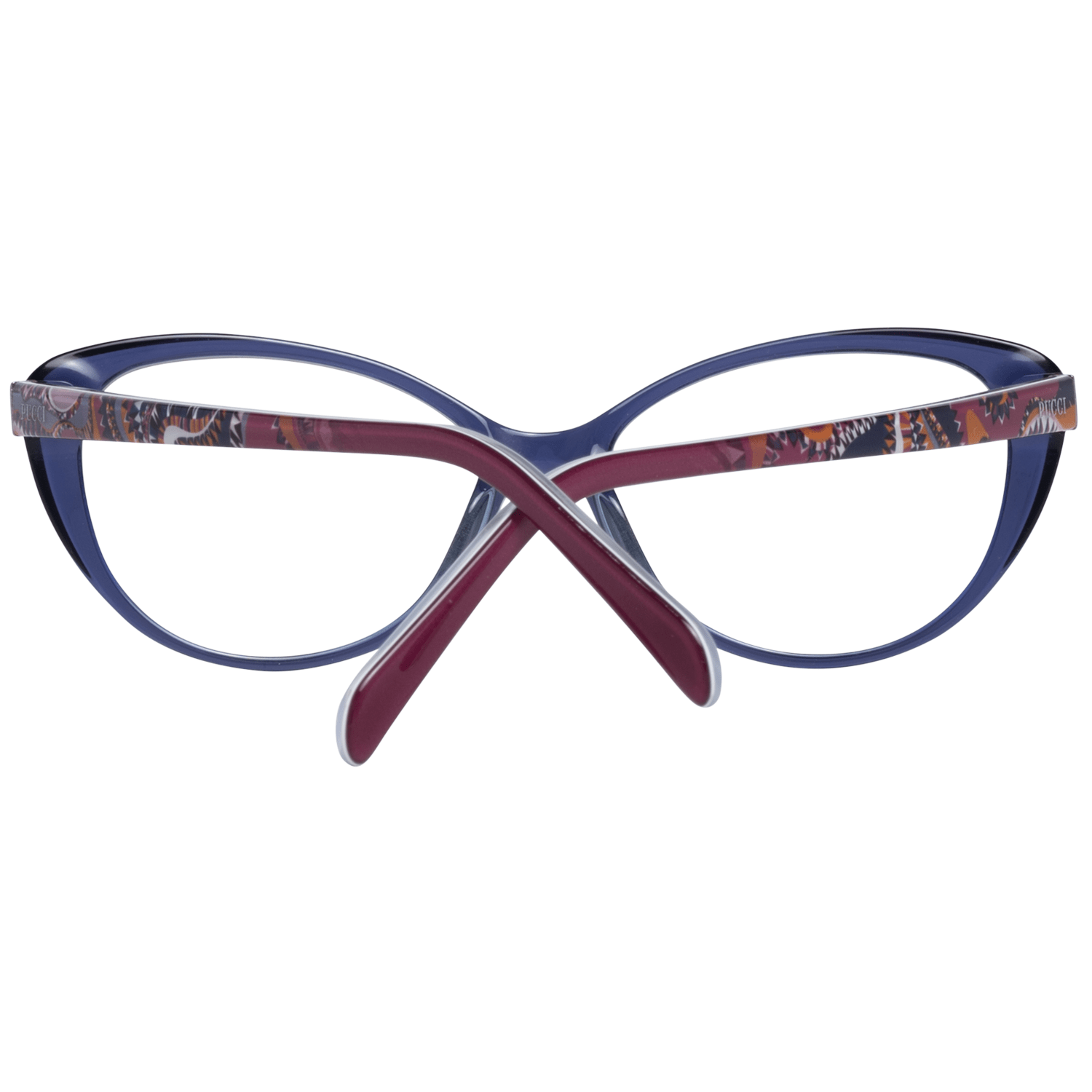 Emilio Pucci Chic Blue Full Rim Designer Women's Glasses