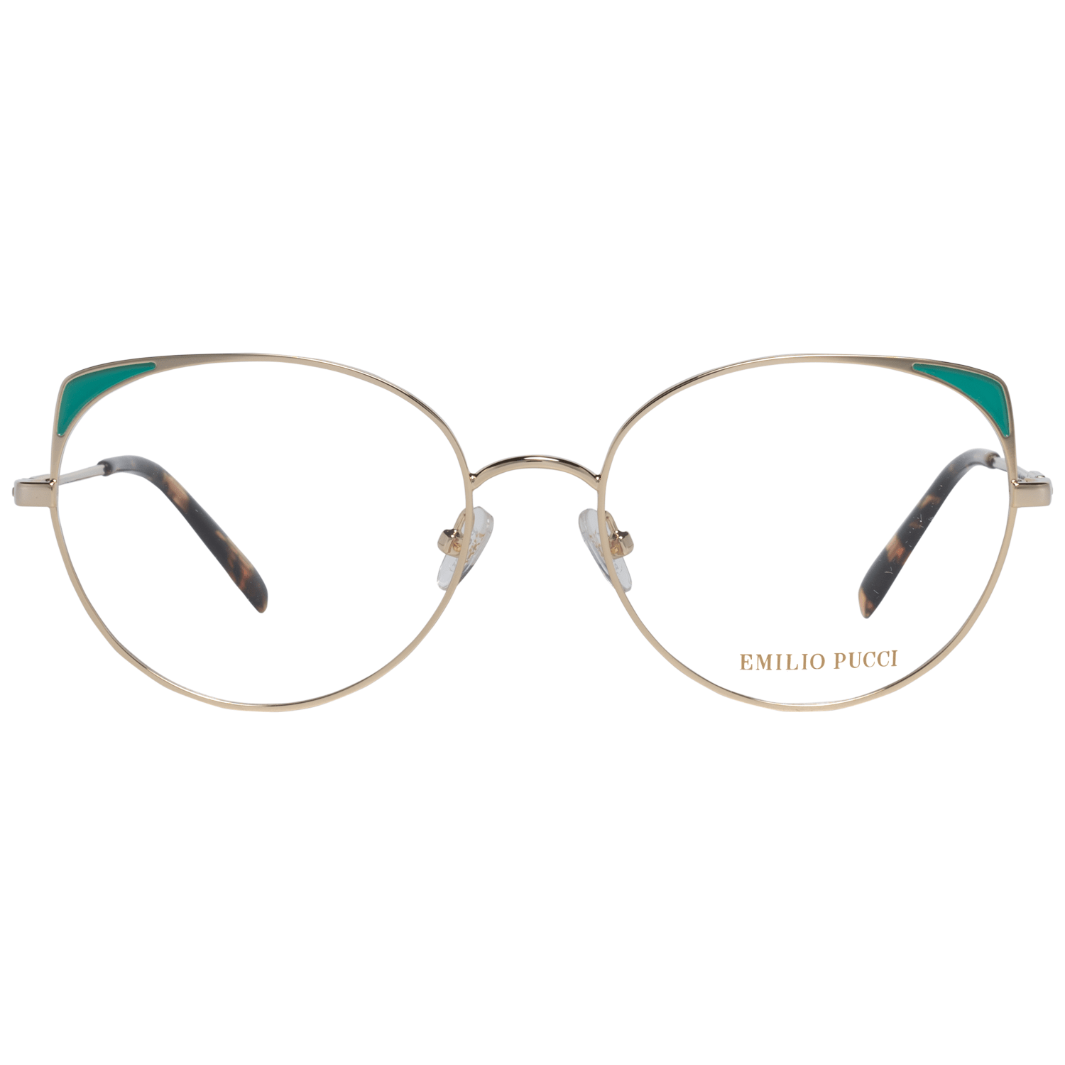 Emilio Pucci Brille aus Goldmetall (Fassung)